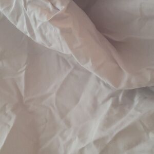 Light blue fitted sheet - preloved